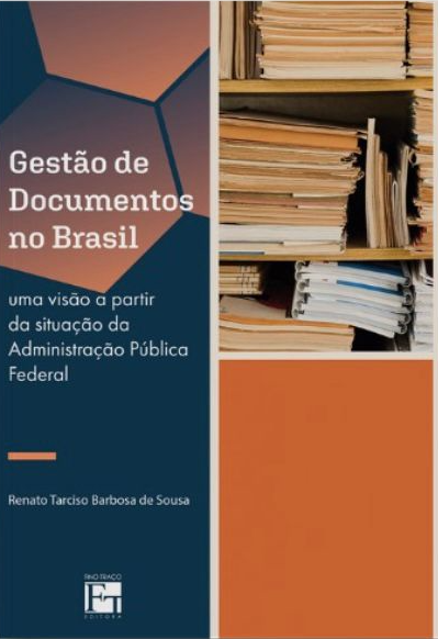 Capa do livro Gestão de Documentos no Brasil, de Renato Tarciso Barbosa de Sousa